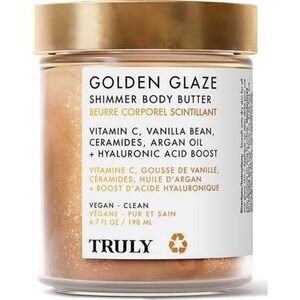 $36 NWT TRULY Beauty‎ Golden Glaze Shimmer Body Butter Vegan Clean 67 Fl Oz